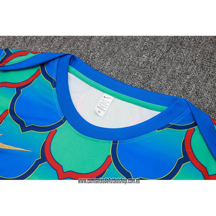 Chandal del Barcelona 24-25 Manga Corta Verde - Pantalon Corto